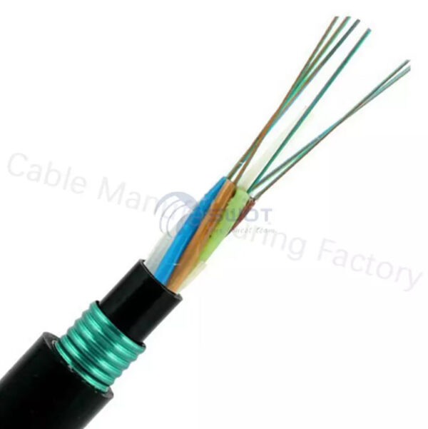 Outdoor Armored Fiber Optic Cable GYFTY53